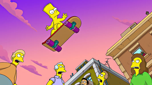 Bart Simpson nu en skate