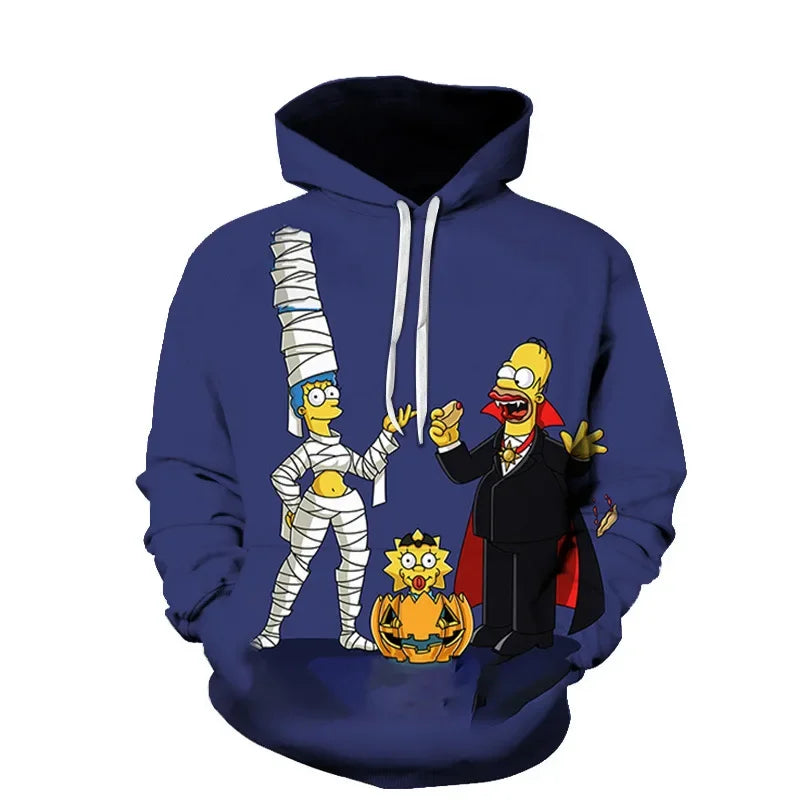 Pull à Capuche Simpsons - Edition Halloween
