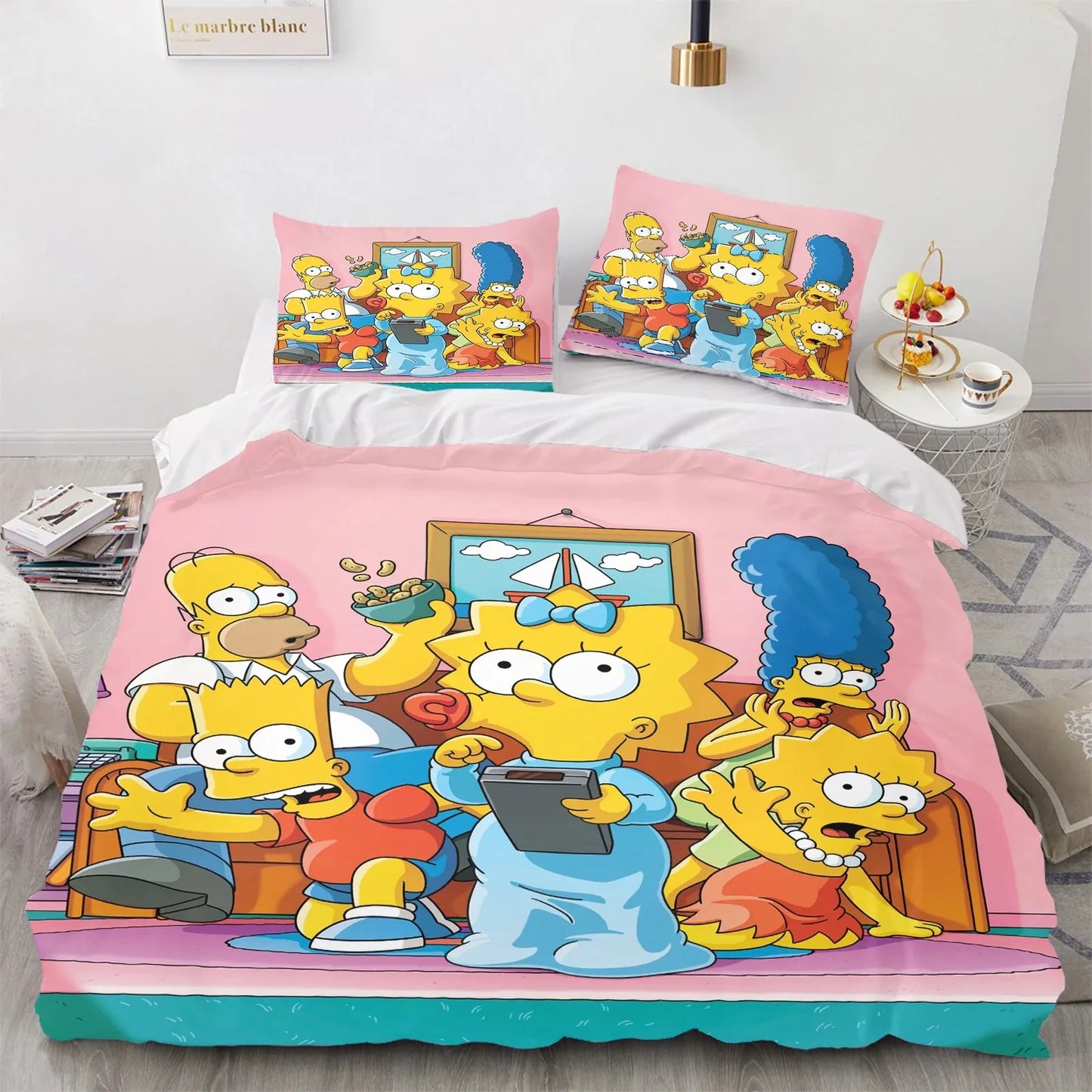 Housse de Couette Simpsons - Imprimé 3D