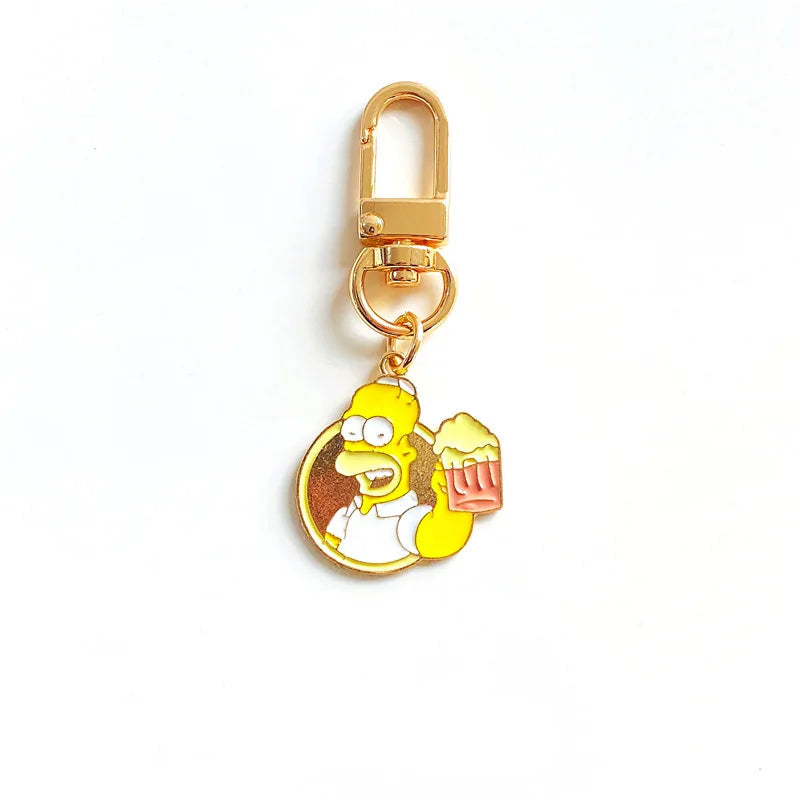 Porte-Clé Simpsons - Homer avec Chope de Bière