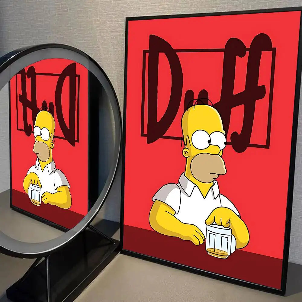Poster Simpsons - Bière Duff