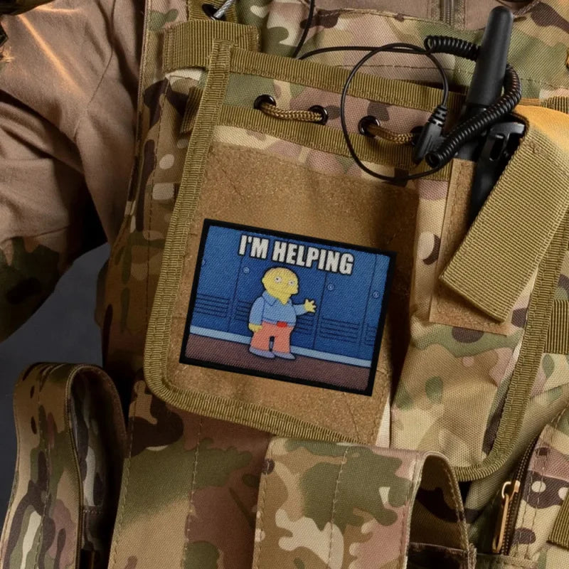 Écusson Simpsons - Ralph « I'm Helping »