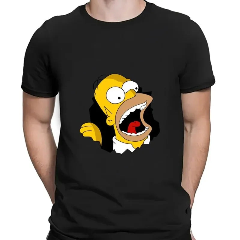 T-Shirt Simpsons - Homer Bouche Ouverte