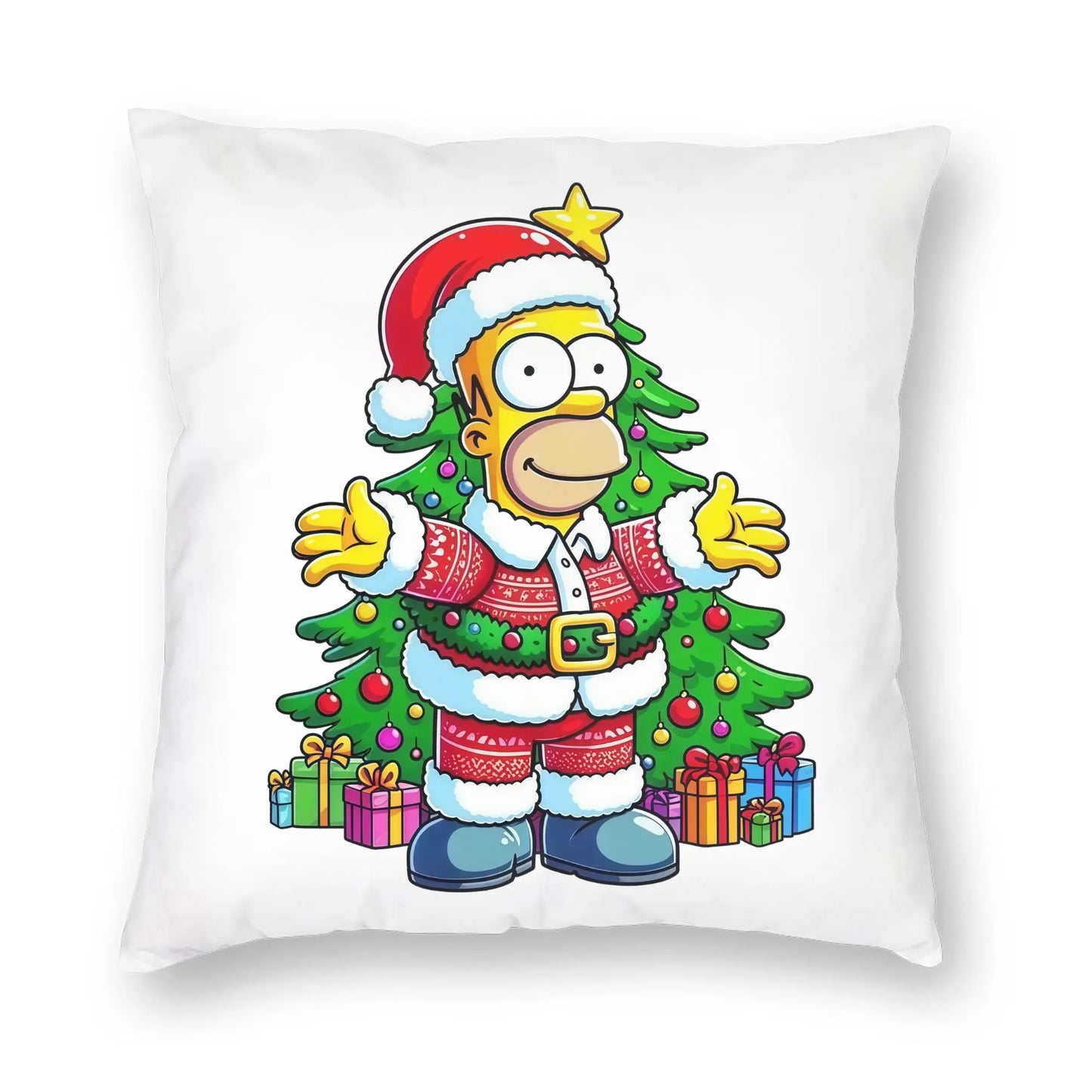 Coussin Simpsons - Homer Sapin de Noël