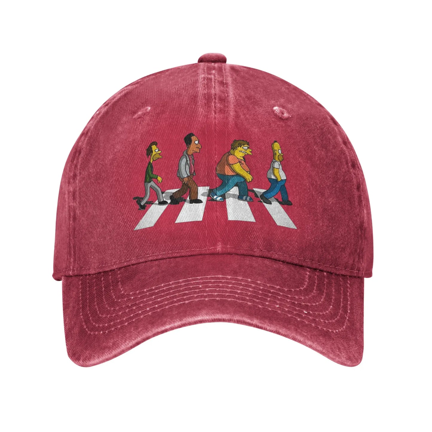 Casquette Simpsons - Abbey Road Rouge