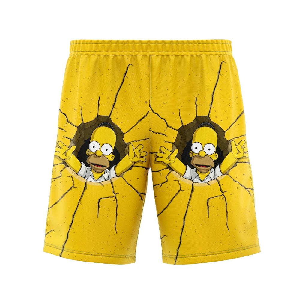 Short de Bain Simpsons - Homer Verre Brisé