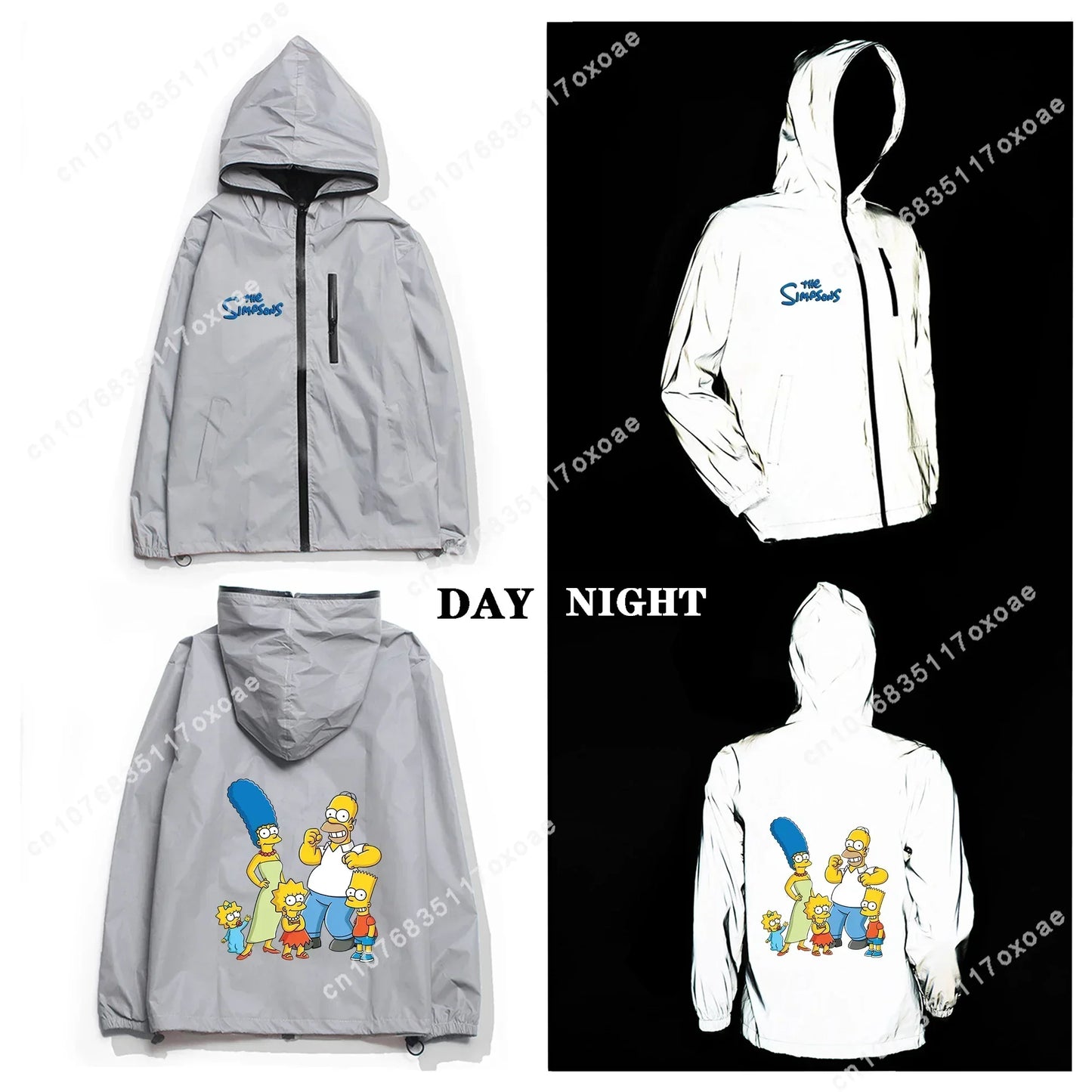 Veste Réfléchissante Simpsons - Famille