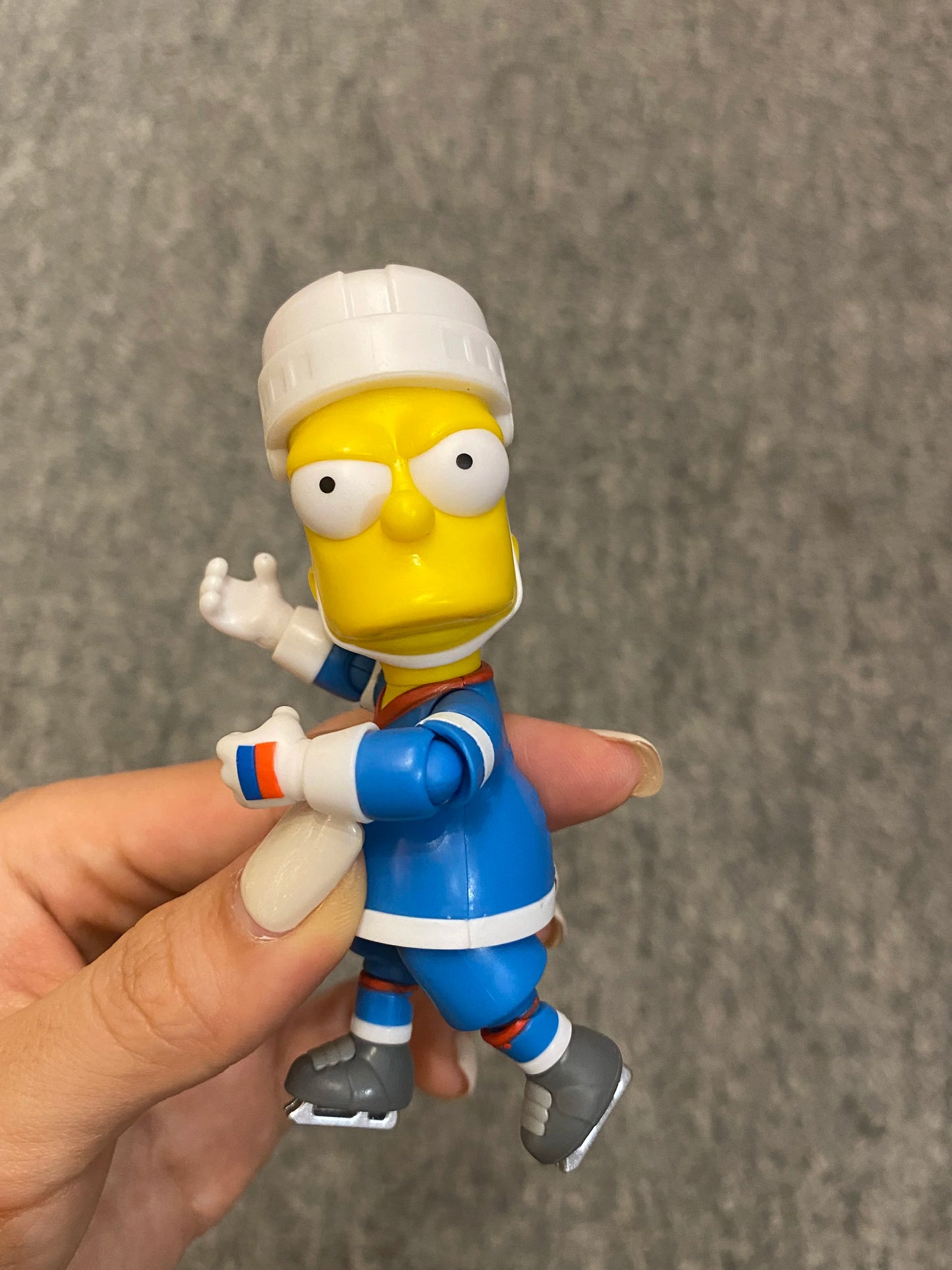 Figurine Simpsons - Bart Hockeyeur