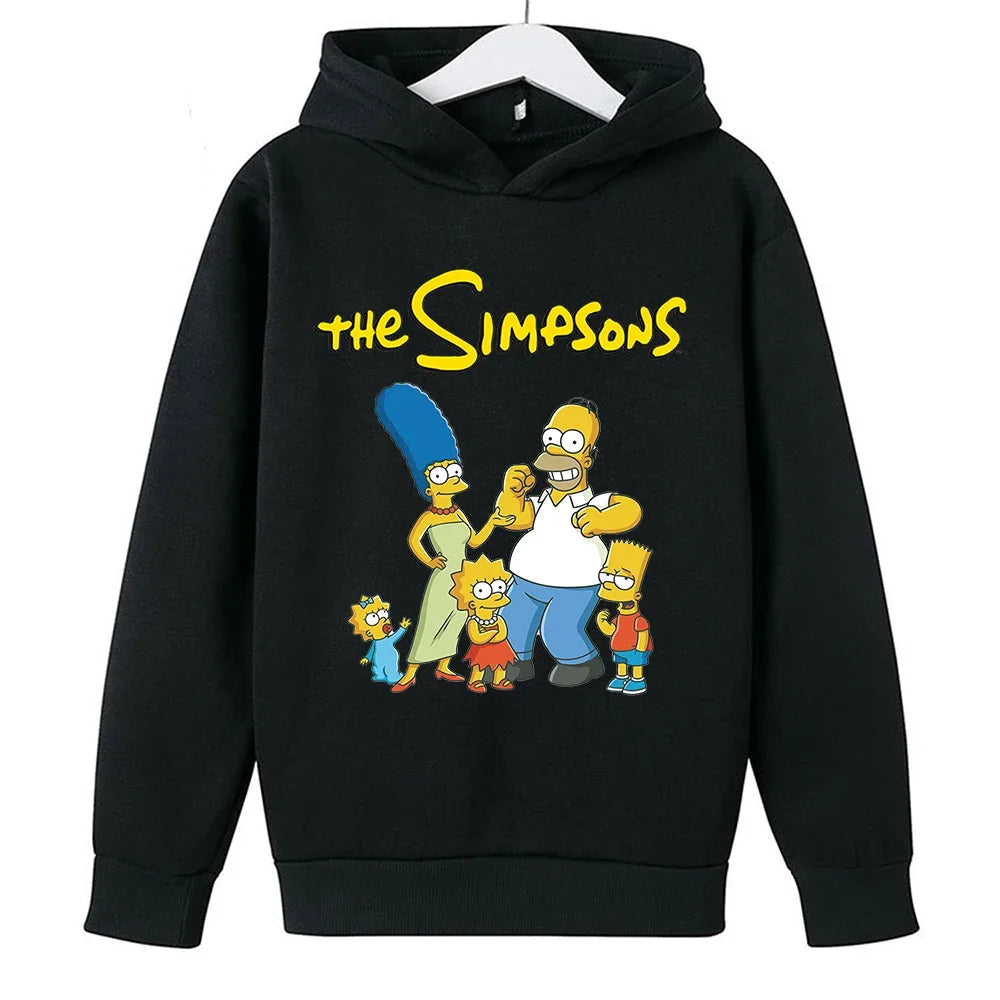 Sweat à Capuche Simpsons Enfant