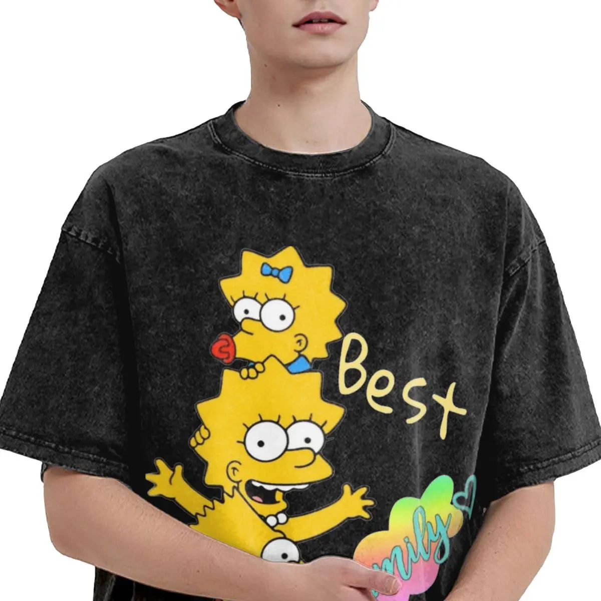 T-Shirt Simpsons - Bart Lisa et Maggie