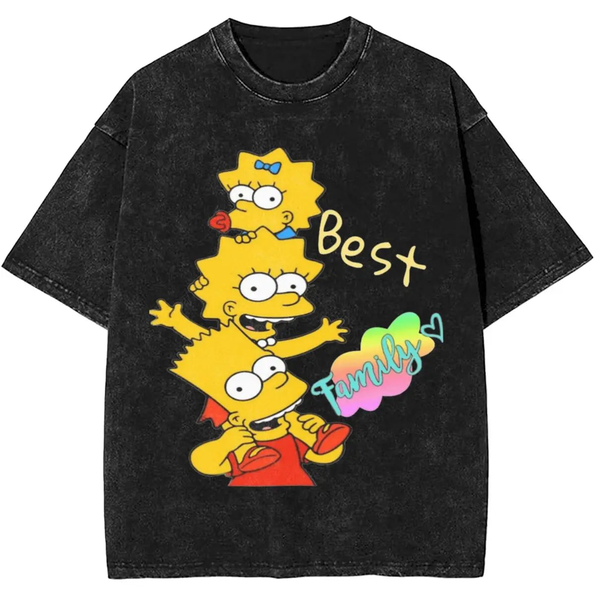 T-Shirt Simpsons - Bart Lisa et Maggie