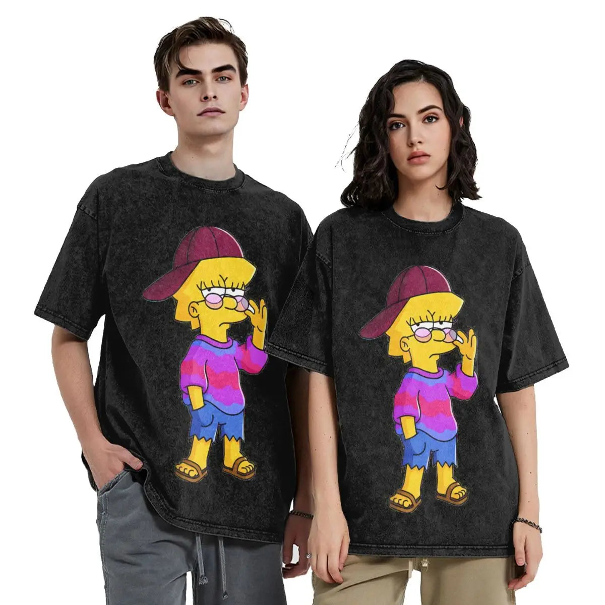 T-Shirt Simpsons - Lisa en Kaïra