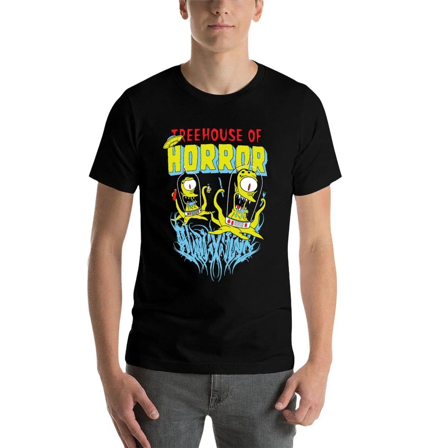 T-Shirt Simpsons - Kang & Kodos Treehouse of Horror