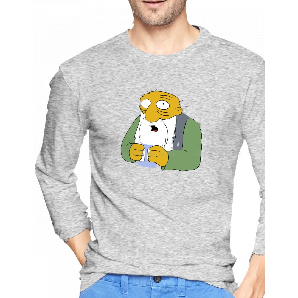T-Shirt Manches Longues Simpsons - Jasper « Moonpie »