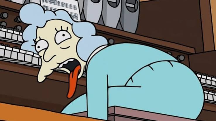 Mme Glick : la vieille dame que Les Simpson ont tuée deux fois