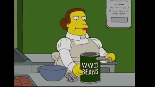 La cantinière Doris de l'école des Simpson