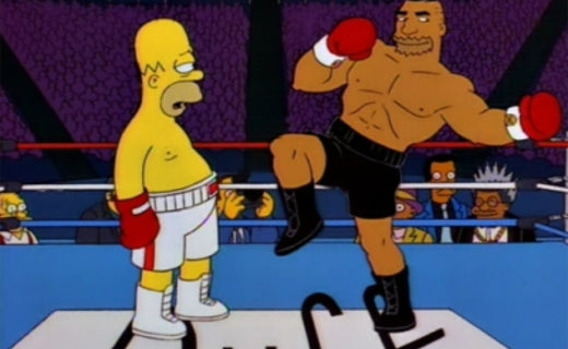 Drederick Tatum : le boxeur des Simpson