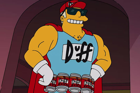 Duffman : la mascotte déjantée de la bière Duff