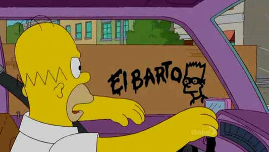 El Barto : le tag secret de Bart Simpson