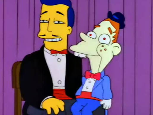 Gabbo : le pantin rival de Krusty