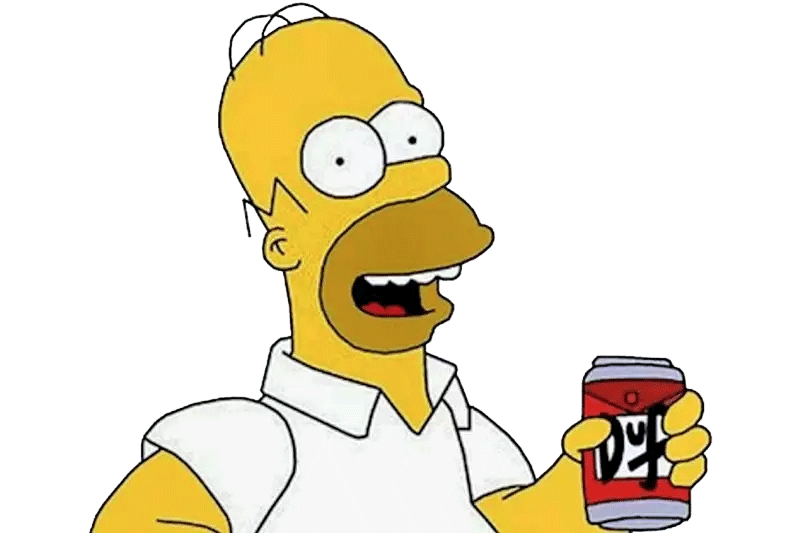 La bière Duff : la boisson des Simpson