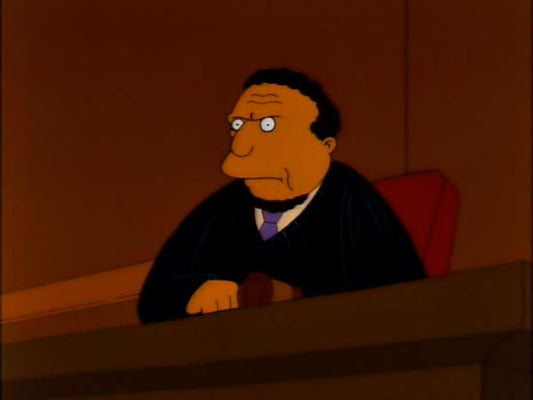 Les juges de Springfield chez Les Simpson
