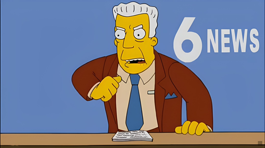 Kent Brockman : le présentateur télé de Springfield