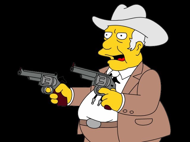 Le Riche Texan des Simpson
