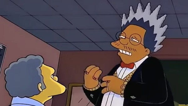 Lucius Sweet : le promoteur de boxe des Simpson