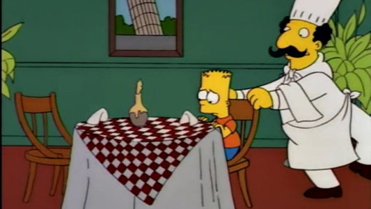 Luigi : le cuisinier italien des Simpson