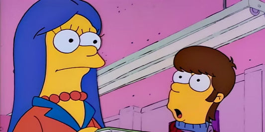 La rencontre d'Homer et Marge Simpson