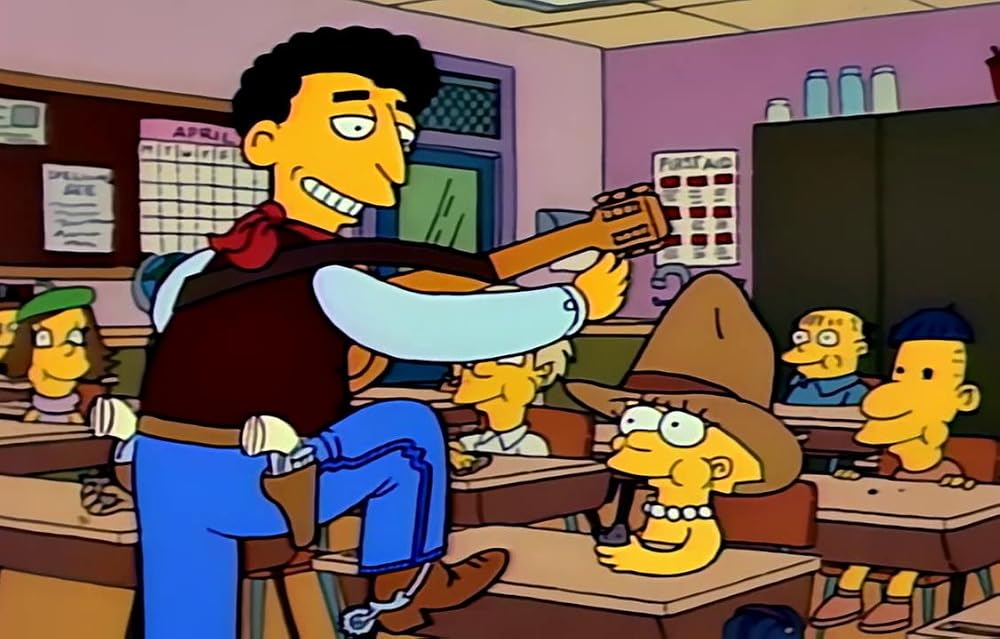 Monsieur Bergstrom : le prof remplaçant de Lisa