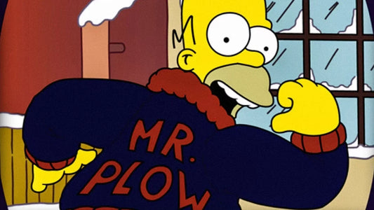 Mr. Plow : Homer chasse-neige des Simpson