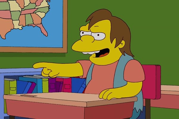Nelson Muntz : la terreur de l'école de Springfield