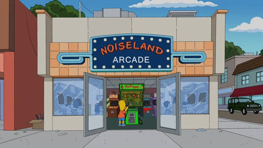 Le Noiseland Arcade : la salle de jeux des Simpson
