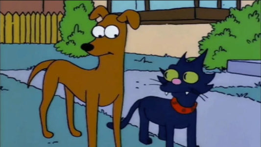 Petit Papa Noël et Boule de Neige : les animaux Simpson