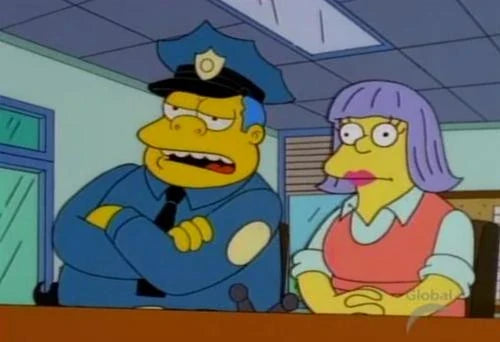 Sarah Wiggum : la femme du chef de la police