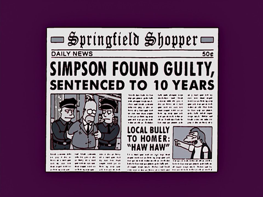 Le Springfield Shopper : le journal des Simpson