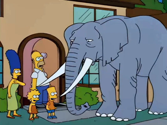 Stampy : l'éléphant de Bart Simpson