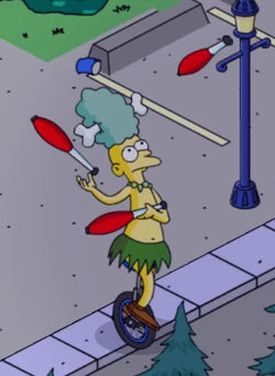 Tahiti Mel : l'acolyte fidèle de Krusty le Clown