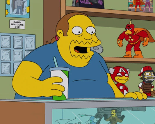 Le Vendeur de BD : le nerd culte des Simpson