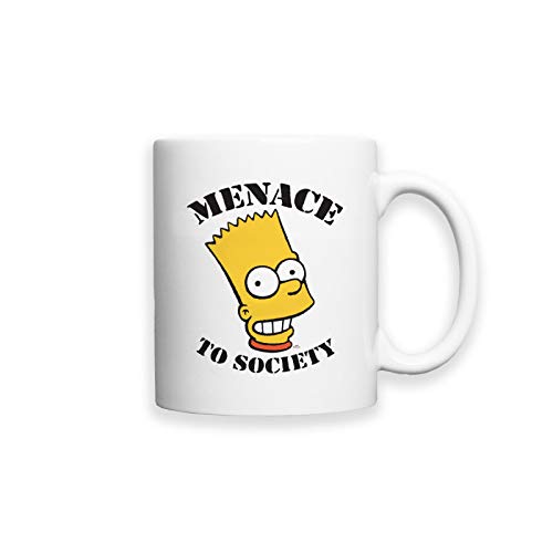 Mug Simpsons - Bart Menace to Society