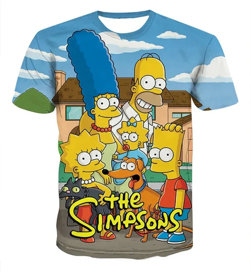 T-Shirt Simpsons - Famille au Complet
