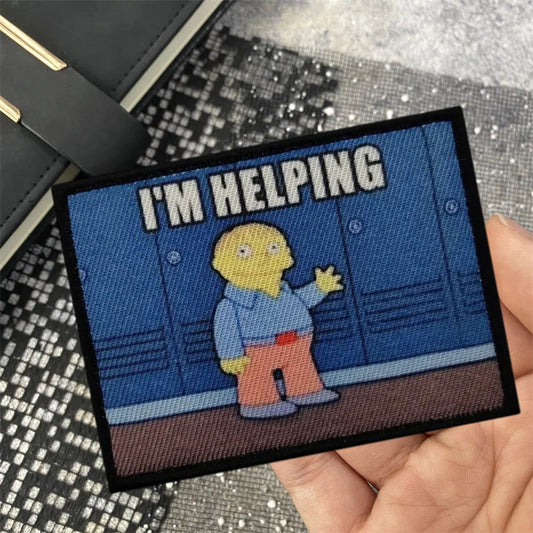 Écusson Simpsons - Ralph « I'm Helping »