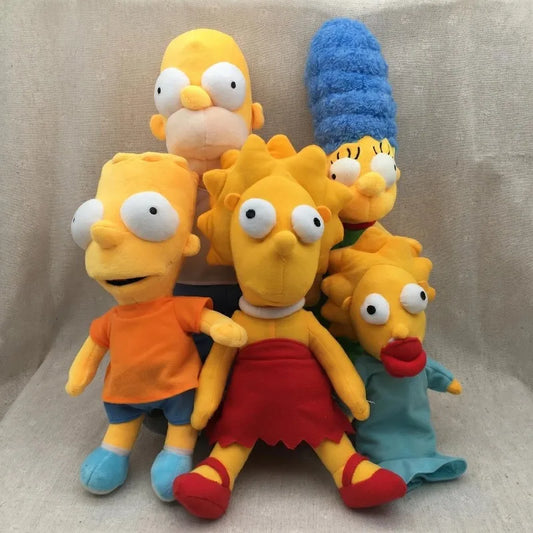 Peluche Simpsons - Lot Famille au Complet