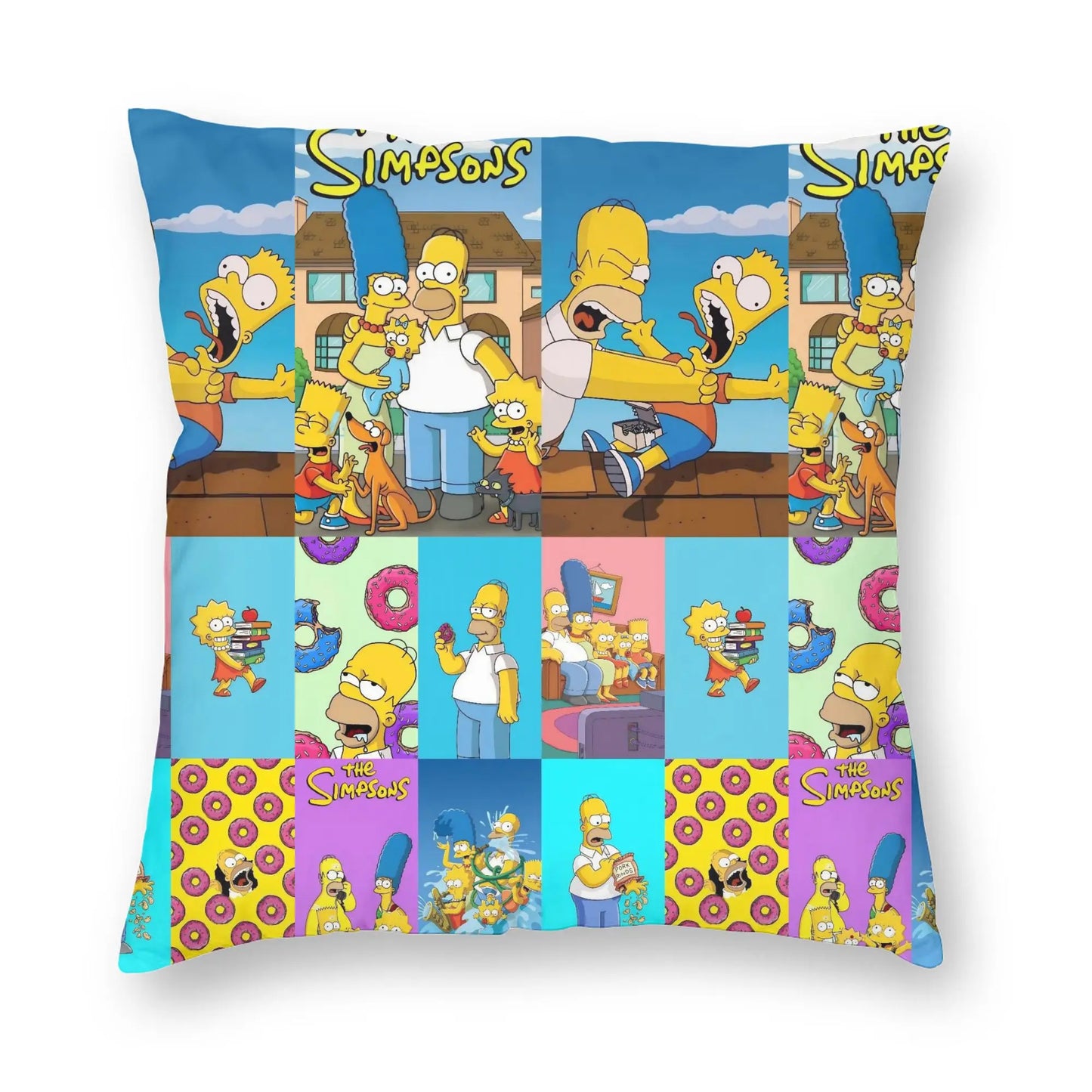 Coussin Simpsons - Patchwork de Springfield