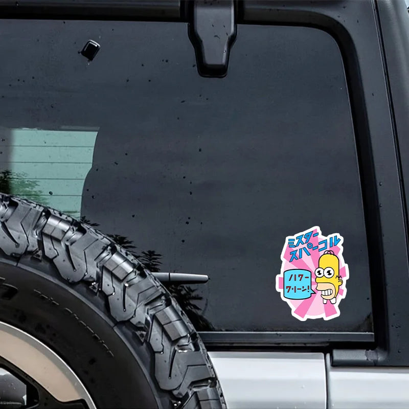 Sticker Simpsons - Mr Sparkle
