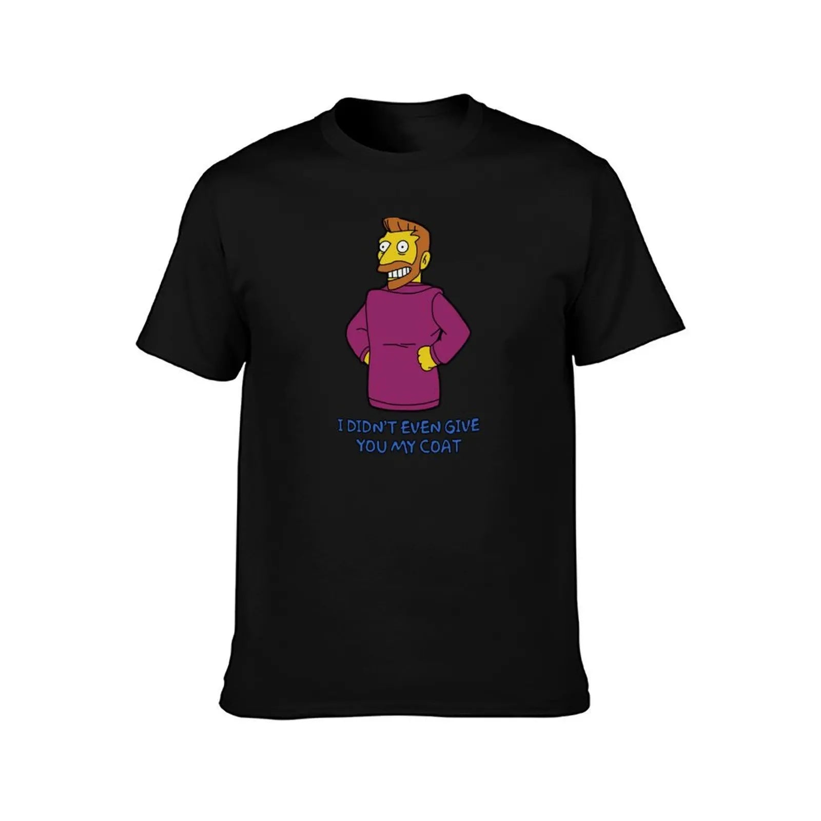 T-Shirt Simpsons - Hank Scorpio « I Didn't Even Give You My Coat »