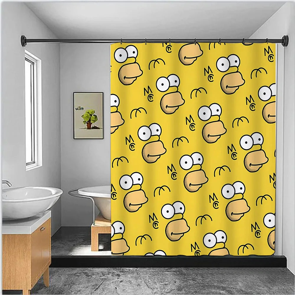 Rideau de Douche Simpsons - Motif Homer