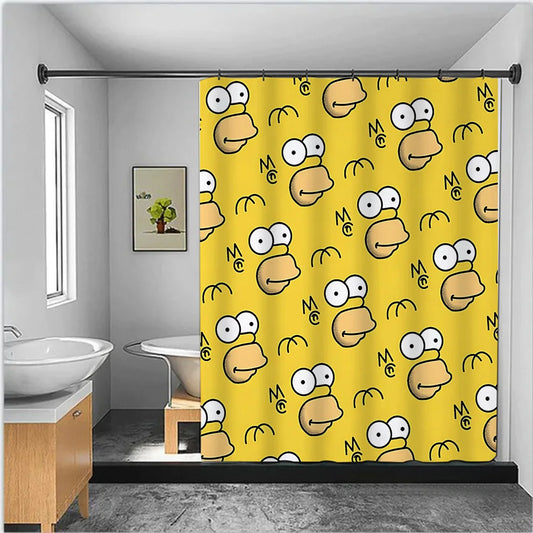 Rideau de Douche Simpsons - Motif Homer
